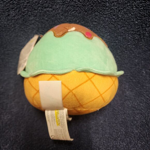 Squishmallow Kellytoy Plush Food Maya The Ice Cream 5" Inch NWT NEW - Picture 6 of 9